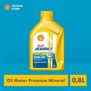 Oli Shell Advance AX5 Scooter 10W - 30 0.8 Liter,
