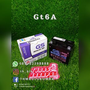 Aki GT6A GS ASTRA MF / GM5Z-3B Maintenance Free