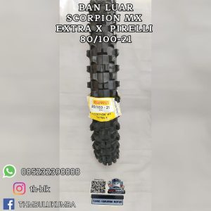 BAN LUAR 80/100-21 F SCORPION MX EXTRA-X PIRELLI