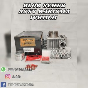 Blok Seher ICHIDAI KARISMA / SUPRA X 125 + Piston Kit / IH-121P1-KPH-003 / Cylinder Assy