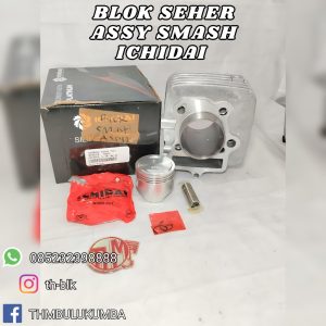 Blok Seher ICHIDAI SMASH / NEW -09G- + Piston Kit / IS-112P1-SMA-003 / Cylinder Assy