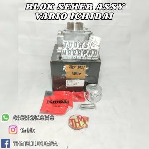 Blok Seher ICHIDAI VARIO 110 CARBU + Piston Kit / IH-121P1-KVB-003 / Cylinder Assy