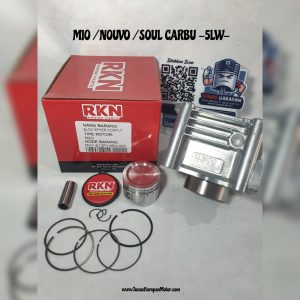 BLOK SEHER RKN RIKEN MIO / NOUVO / SOUL Carbu 5LW + PISTON KIT / RKY-E13P1-MIO-003 / Cylinder Assy