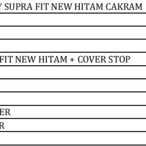 BODI SET SUPRA FIT NEW Winpart