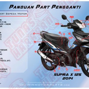 KATALOG SUPRA X 125 2014 WINPART