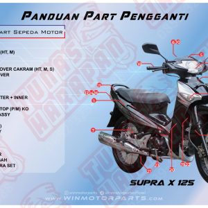 KATALOG SUPRA X 125 WINPART