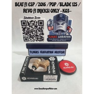 INJEKTOR ICHIDAI BEAT FI ESP / 2016 / POP / BLADE 125 / REVO FI INJEKSI Coklat / IH-16450-K03-000 Injector Only