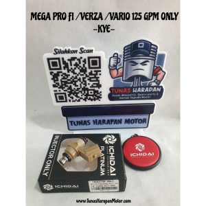Injektor ICHIDAI Mega Pro FI Injeksi Kye / Verza / Vario 125 Pgm Only Coklat / [IH-16450-K27-000] / Injector Only 