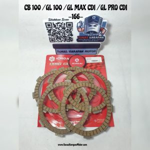 KAMPAS KOPLENG ICHIDAI KAMPAS KOPLENG CB / CG / GL / PRO / MAX / IH-22201-166-002 / Disc Clutch