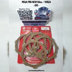 KAMPAS KOPLENG ICHIDAI MEGA PRO NEW 150CC / VERZA / IH-22201-KYE-002 / Disc Clutch