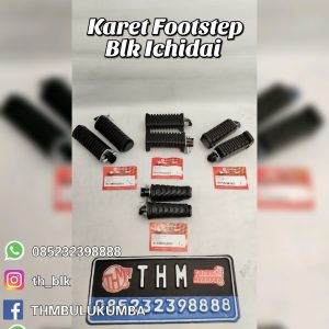 KARET FOOTSTEP BELAKANG ICHIDAI / Pillion Kit Set