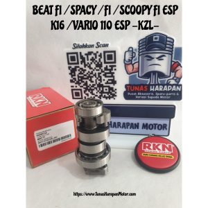 NOKEN AS RKN RIKEN BEAT FI / SPACY FI / SCOOPY FI ESP K16 / VARIO 110 ESP / RKH-14100-KZL-003 / Camshaft