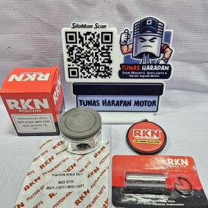 PISTON KIT RKN RIKEN MIO / SOUL/ NOUVU Carbu 5MX / RKY-131P1-MIO-1100