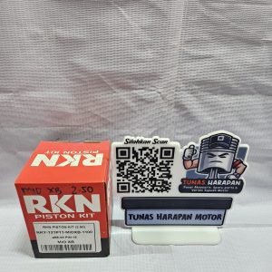 PISTON KIT RKN RIKEN MIO / SOUL/ NOUVU Carbu 5MX XB XTRA BORE UP / RKY-131P1-MIOXB-1100