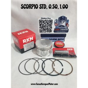 PISTON KIT RKN RIKEN SCORPIO 0.50 Ø 70.50 Pin 16 / RKY-131P3-SCO-1100