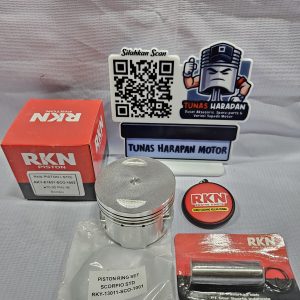 PISTON KIT RKN RIKEN SCORPIO / RKY-131P1-SCO-1100