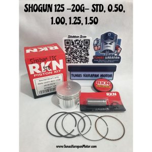 PISTON KIT RKN RIKEN SHOGUN 125 STD Ø 53.50 Pin 14 / RKS-131P1-SH1-1100 