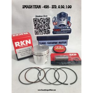 PISTON KIT RKN RIKEN SMASH TITAN 0.50 Ø 51.80 Pin: 14 / RKS-131P3-SMT-1100