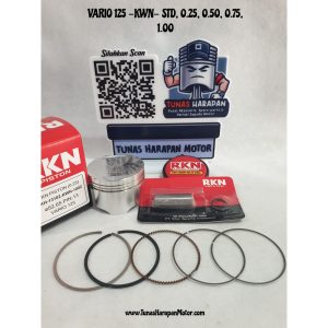 PISTON KIT RKN RIKEN VARIO 125 0.25 Ø 52.65 Pin:13 / RKH-131P2-KWN-1100