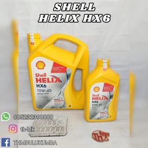 SHELL HELIX HX6 10W-40 Full Sintetis