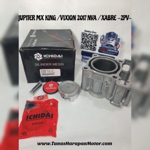 Blok Seher ICHIDAI JUPITER MX KING / VIXION 2017 NVA / XABRE + Piston Kit / IY-E13P1-JMK-003 / Cylinder Assy