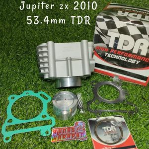 BLOK SEHER VEGA ZR / JUPITER ZX 2010 TDR 53.4 mm 130cc + PISTON KIT