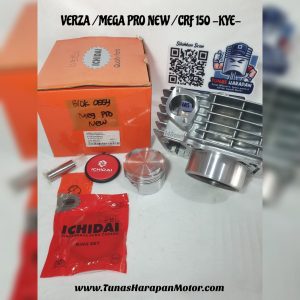 Blok Seher ICHIDAI VERZA / MEGA PRO NEW / CRF 150 + Piston Kit / IH-121P1-KYE-003 / Cylinder Assy