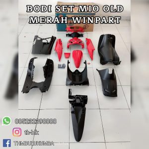 BODI SET MIO Old MERAH Winpart / Complete Set Body