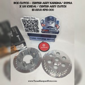 Bos Clutch + Center Assy ICHIDAI KARISMA / SUPRA X 125 / IH-22121-KPH-000 / Center Assy Clutch