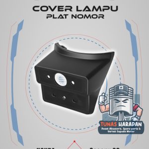 COVER LAMPU PLAT NOMOR SCOOPY 2020 Winpart  80106-K2F-N00