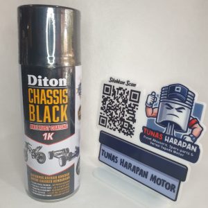 DITON CHASSIS BLACK ANTI RUST COATING 1K GLOSS 400 ML