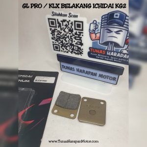 Kampas Cakram ICHIDAI GL PRO / KLX BELAKANG / IH-45105-KG2-004  / Pad Set Platinum