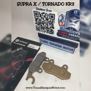 Kampas Cakram ICHIDAI SUPRA X  / TORNADO / IH-06455-KR3-004  / Pad Set Platinum