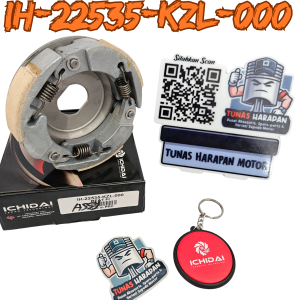 Kampas Ganda Assy ICHIDAI BEAT FI / IH-22535-KZL-000 / Weight Primary Clutch Assy