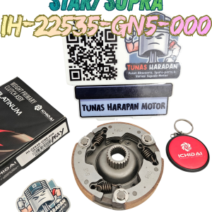 Kampas Ganda Assy ICHIDAI GRAND / PRIMA / STAR / SUPRA / IH-22535-GN5-000 / Weight Primary Clutch Assy