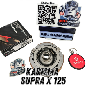 Kampas Ganda Assy ICHIDAI Karisma / Supra X 125 / [IH-22535-KPH-000] / Weight Primary Clutch Assy 