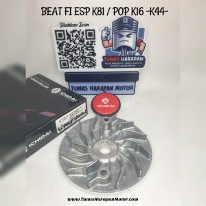 Kipas Vanbelt  ICHIDAI BEAT FI ESP K81 / POP K61 / SCOOPY ESP K93 / VARIO 125 / 150 KWN / K60 / K59 / 22102-K44-003 / Drive Pully Fan