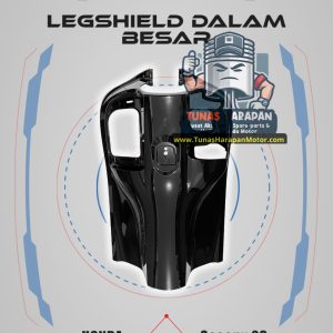 LEGSHIELD DALAM SCOOPY 2023 -BESAR- HITAM Winpart  81141-K2F-NN0ZG