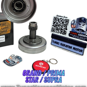 Lonceng / Mangkok Kampas Ganda Assy ICHIDAI GRAND / PRIMA / SUPRA / IH-22660-GN5-S07 / Outer Assy