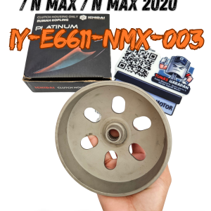 Mangkok Kampas Ganda ICHIDAI AEROX 155CC / N MAX / N MAX 2020 [gerigi SETENGAH] (1) / IY-E6611-NMX-003  / Clutch Housing Only