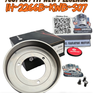 Mangkok Kampas Ganda ICHIDAI Blade / Revo Absolute / Grand / Supra / Fit / New / Legenda / [IH-2266B-KWB-S07] / Clutch Housing Only 