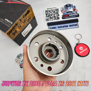 Mangkok Kampas Ganda ICHIDAI JUPITER ZX 2010 / VEGA ZR 2011 [21T]  / IY-E6611-JUP-S17  / Clutch Housing Only