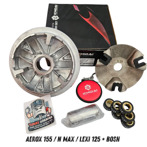 Rumah Roller Assy ICHIDAI AEROX 155 / N MAX / LEXI 125 + Bosh / IY-E76A1-NMX-003 / Drive Pully Assy + Pin