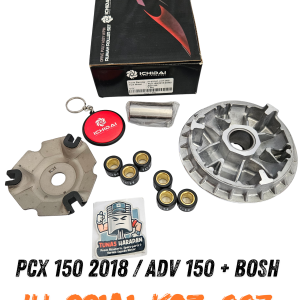 Rumah Roller Assy ICHIDAI Pcx 150 2018 / Adv 150 + Bosh / [IH-221A1-K97-003] / Drive Pully Assy + Pin 