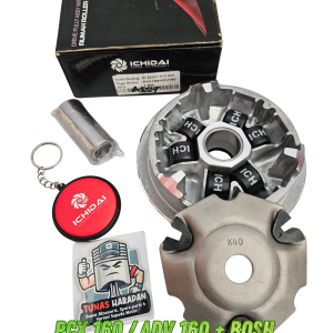 Rumah Roller Assy ICHIDAI PCX 160 / ADV 160 + Bosh / IH-221A1-K1Z-003 / Drive Pully Assy + Pin