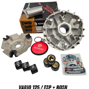 Rumah Roller Assy ICHIDAI VARIO 125 / ESP + Bosh / IH-221A1-KZR-003 / Drive Pully Assy + Pin