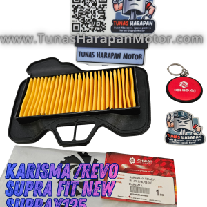 Saringan Udara ICHIDAI  KARISMA / REVO / SUPRA FIT NEW / SUPRA X 125 /  IH-17210-KPH-002  /  Air Filter