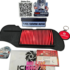 Saringan Udara ICHIDAI  MIO J / GT / SOUL GT / FINO 115 / X RIDE 115CC 54P /  IY-E4450-MIO-022  /  Air Filter