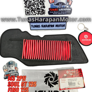 Saringan Udara ICHIDAI  MIO M3 / SOUL GT 125 / FINO 125 / X RIDE 125CC 2PH /  IY-E4450-MIO-032  /  Air Filter