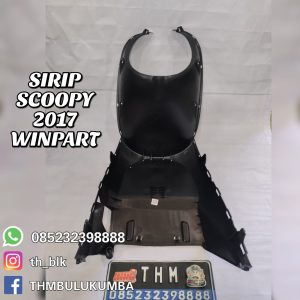 SIRIP SCOOPY FI 2017 Winpart / Panel Depan Bag Bawah 64340-K93-N00ZB